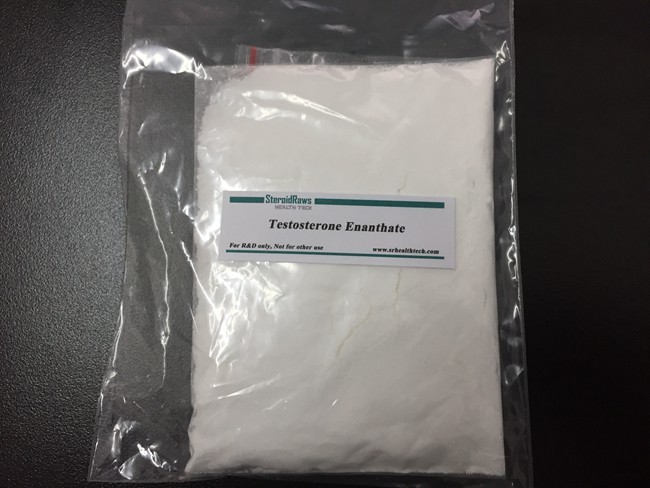 Bodybuilding Testosterone Enanthate White Powder And Finished Liquid
