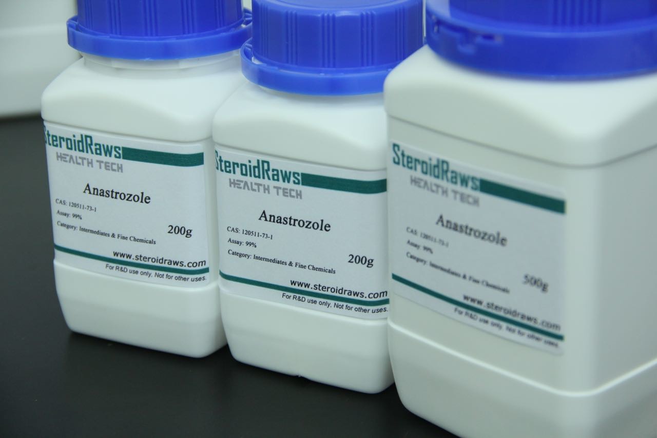 Raw Steroids Powder Anastrozloe, Arimidex For Anti-Estrogen USP/ BP/ ISO9001 Cas no. 120511-73-1