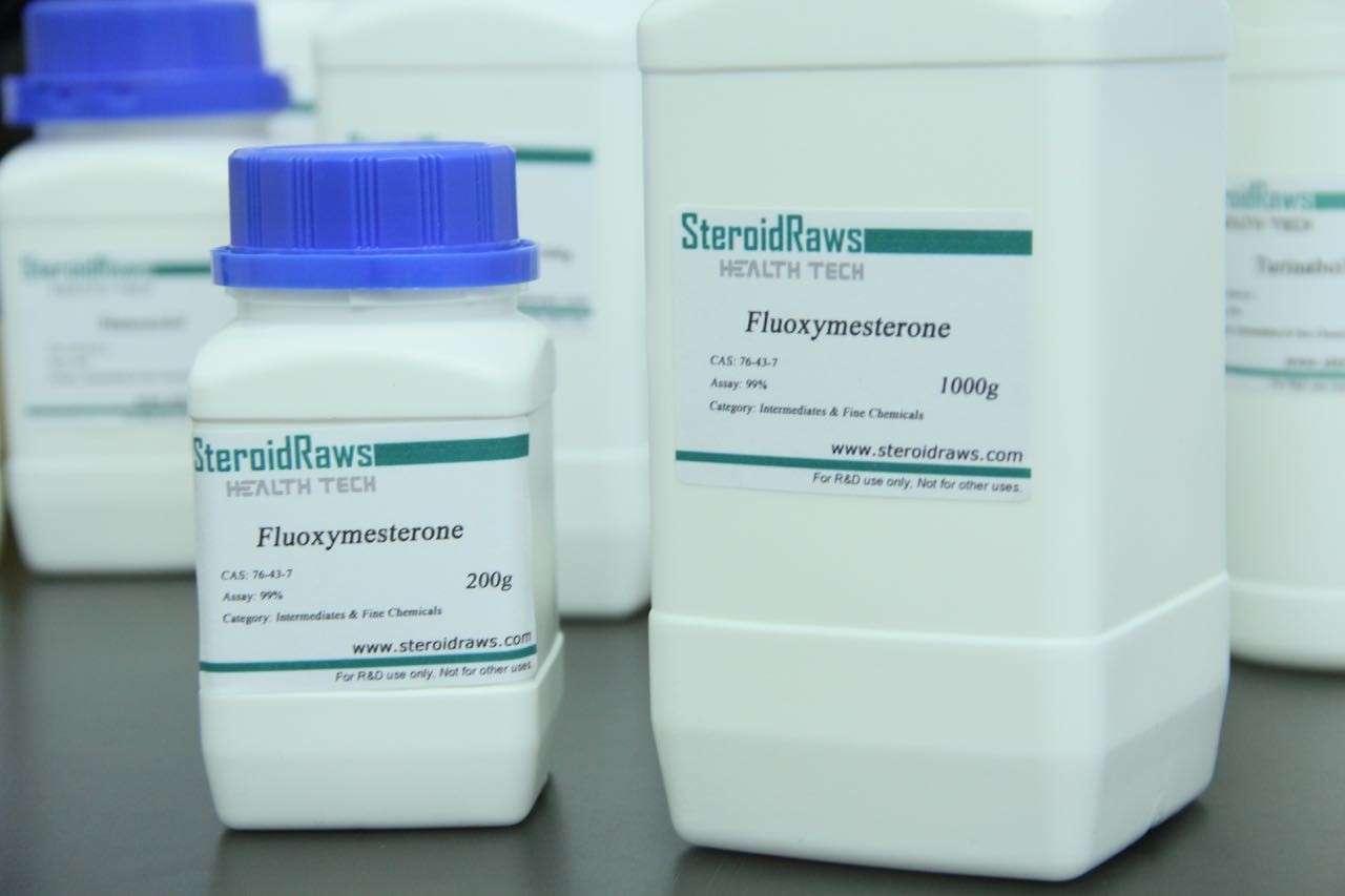 Raw Steroid Powder Cas No. 76-43-7 Build Muscle Steroids Fluoxymesterone Halotestin